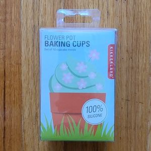 Kikkerland flower pot baking cups set of 10